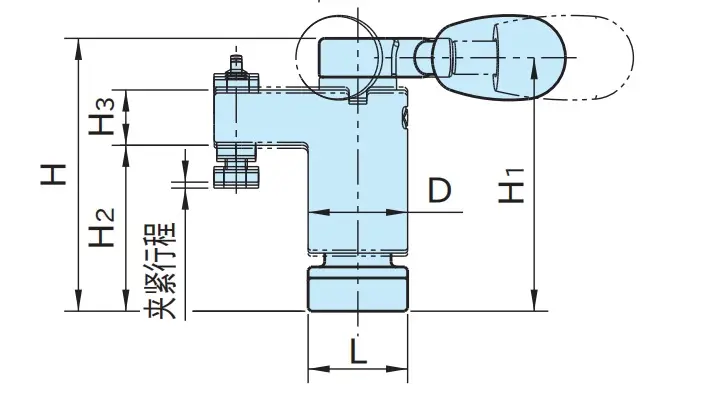 GXH Quick Rotary Fixture Tool Parts for Efficient Fastening