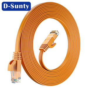 ความเร็วสูง Cat6 สายอีเธอร์เน็ตแบบแบน UTP RJ45 สายแพทช์เครือข่าย LAN 1000Mbps สำหรับโฮมออฟฟิศเราเตอร์โมเด็มเครือข่าย - Product Image 6