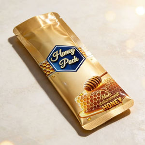 Bolsas con Cierre Hermético de Tres Lados de PET Impresas Personalizadas para Envasado de Alimentos en Gelatina, Tamaño/Logotipo/Color Personalizables, Grado Alimenticio - Product Image 2