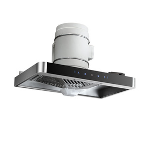 Campana Extractora Doméstica de Alta Succión con Presurización de Tuberías, Flujo Oblicuo y Pantalla Táctil para Ventilación de Cocina - Product Image 2