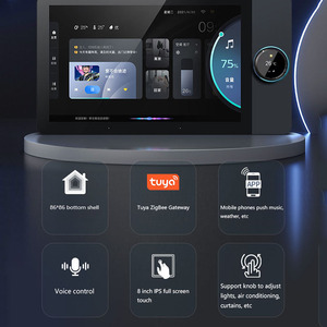 Tuya <span class=keywords><strong>Wifi</strong></span> Zigbee Smart 8 Inch Multifunctionele Centrale Bediening Met Spraakbediening Achtergrondmuziekhost Smart Home-Systeem - Product Image 6