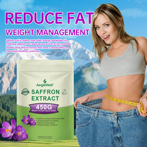 Strisce di gelatina all'estratto di zafferano AegleWell |   Regolazione della Serrotonina |   Integratore Alimentare Pronto all'Uso per Migliorare l'Umore e la Vitalità - Product Image 4