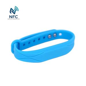 Customized NTAG215 NFC <b>Smart</b> Wristband Tap to Share Digital Business Card for Corporate Office Promotional Gift - Product Image 1