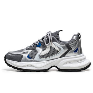 Baskets populaires pour hommes chaussures décontractées à semelle augmentant la hauteur en PU de haute qualité pour hommes - Product Image 3