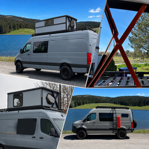 Carpa de Techo Rígida de Aluminio para 4 Personas, Fácil de Instalar, para Camioneta, <span class=keywords><strong>Remolque</strong></span> <span class=keywords><strong>Pequeño</strong></span> o Camping al Aire Libre, Modelo 2026 - Product Image 3