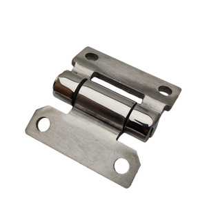 Charnière de meuble 60x60mm en acier inoxydable à fermeture amortie pour montage en surface, quincaillerie de cuisine - Product Image 4
