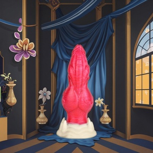 Fantasy Animal Dog Penis Woman Realistic Soft <b>Dildo</b> Sex Toy Comfortable Anal Plug Silicone Massage Sexy with Strong Suction Cup - Product Image 1