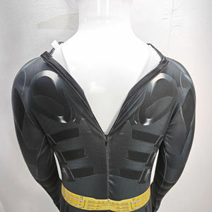 Costume da Cosplay THUNDER per Adulti e Bambini, Tuta Zentai Supereroe BAT Man of STEEL, Costume per Halloween e Feste - Product Image 2
