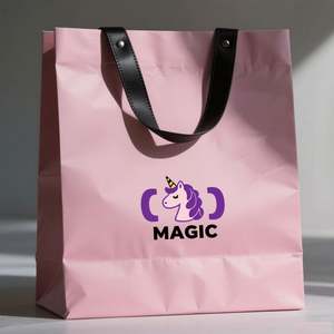 Bolsa de Regalo de Cartón Reciclado Ecológica con Logotipo Personalizado y Asa de Cuerda de Algodón para Ropa y Zapatos - Venta al Por Mayor OEM - Product Image 4
