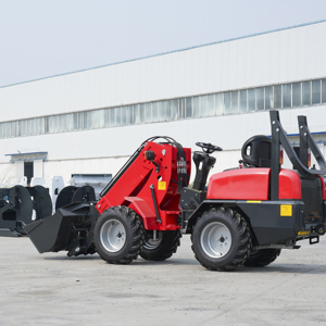 Chariot télescopique compact de 1 tonne, largeur réduite, moteur 5 EPA pour travaux agricoles et d'entrepôt - Product Image 6