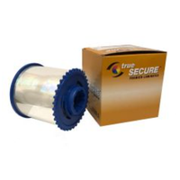 Film de plastification transparent Zebra 800085-914 de 1,0 mil pour imprimante de cartes d'identité Zebra ZXP Série 7