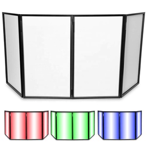 Electromarket Mesa de <span class=keywords><strong>DJ</strong></span> de 4 pies con Soporte Plegable, Pantalla de Iluminación para <span class=keywords><strong>DJ</strong></span> de Discoteca, Cabina de 4 Paneles - Product Image 4