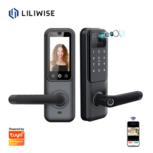 กลอนประตูอัจฉริยะ Liliwise คุณภาพสูงจากโรงงานที่ได้รับการรับรอง พร้อมระบบจดจำใบหน้า 3 มิติ หน้าจอ HD รองรับโปรโตคอล Matter - Product Image 2