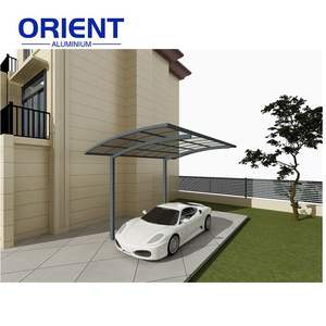 Système de carport en aluminium autoportant Installation facile en DIY et faible entretien <span class=keywords><strong>Abri</strong></span> pour voitures - Product Image 2