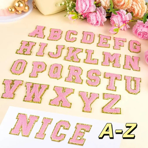 Factory Wholesale Self-Adhesion Chenille Embroidery Letter <strong>Patch</strong>,wholesale Embroidered <strong>Patches</strong> for Down <strong>Jackets</strong> Raincoat <strong>Patch</strong> - Product Image 2