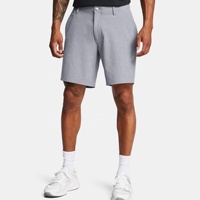 Short de golf tissé extensible 8 "pour hommes Short résistant à l'eau à l'avant plat avec 4 poches