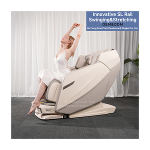 Fabricante de Sillas Inteligentes 4D de Gravedad Cero con Riel Flexible 180. Reclinación Plana y Estiramiento de Pies y Tobillos - Product Image 2
