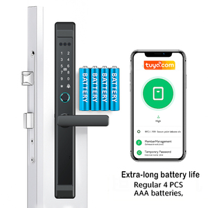 Tốt bán thương mại thông minh cửa lockwaterproof double side nhôm hợp kim rfidtouchscreen mã truy cập an toàn mật khẩu - Product Image 2