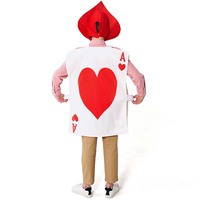 Cartes à jouer de performance pour enfants et adultes, as de pique noir, costume DISP-018