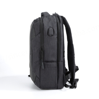 Sac à dos antivol pour ordinateur portable, vente en gros pour les fabricants, avec port USB, étanche, pour affaires, en polyester Oxford, tendance