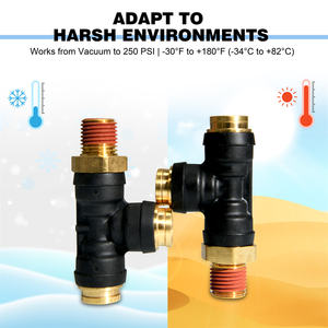 אביזרי הבלם אוויר נקודה מפלסטיק עיצוב קומפקטי, התנגדות בלחץ גבוה למערכות הבלמים משאית - Product Image 4