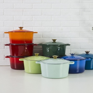 <span class=keywords><strong>Casserole</strong></span> en fonte émaillé, acier inoxydable, <span class=keywords><strong>5L</strong></span> - Product Image 1