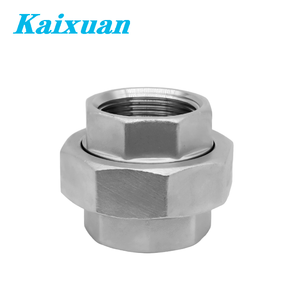 ข้อต่อท่อแก๊สสแตนเลสสตีล SS 304 เกลียว 1/8 BSP อุปกรณ์ข้อต่อท่อสแตนเลสสตีล - Product Image 6