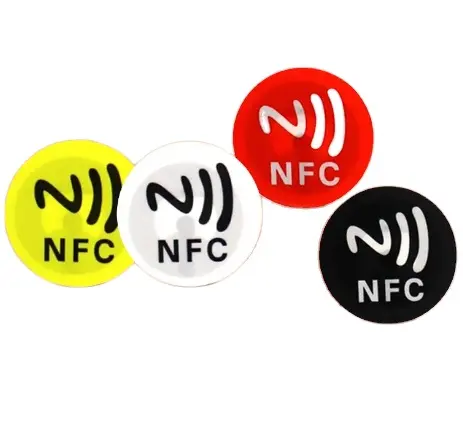 Непромокаемые водонепроницаемые наклейки NFC, разные цвета