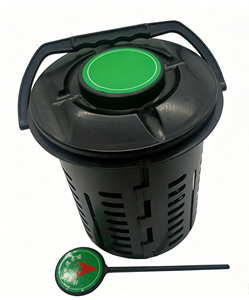 Estación de Cebo para Termitas Sobre el Suelo con Atrayente, Caja Trampa para Termitas para Exteriores, Herramienta Detectora de Cartuchos para Monitoreo de Termitas - Product Image 5