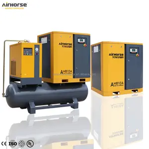 Industrial 7.5kw 10hp 220v 60hz Fixed Speed Single Phase Rotary Screw Compressor