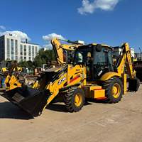 Mini-chargeuse-pelleteuse articulée JCB 3CX 4CX d'occasion à prix abordable, petite et compacte, à vendre – Mini-tractopelleuse