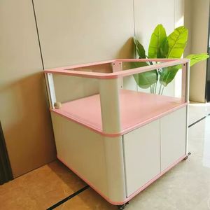 Vente directe usine : Meuble îlot de luxe pour animaux de compagnie (<span class=keywords><strong>chats</strong></span>), en bois et verre de haute qualité, facile à nettoyer, pour la maison et les centres commerciaux - Product Image 3
