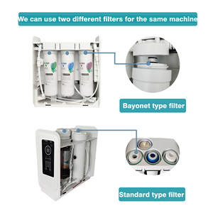 Purificador de Agua Doméstico de Ósmosis Inversa de 100 GPD, Sistema de Filtro de Agua con Filtro de <span class=keywords><strong>Bayoneta</strong></span>, Purificador de Agua con Tanque, Filtro Alcalino - Product Image 2