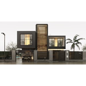 Diseño Prefabricado de Villa Moderna con Estructura de Acero Ligero para Uso en Resorts Privados - Product Image 5