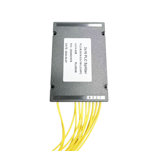 PLC Cassette Type SM 2x16 LC-APC Répartiteur de fibres optiques Tête carrée Queue Répartiteur de câbles à fibres optiques Boîte ABS de haute qualité - Product Image 4