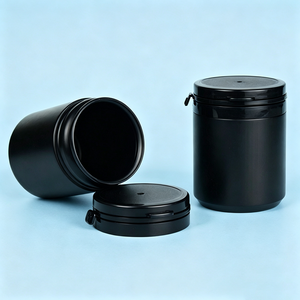 Vente en gros de flacons en plastique PET de qualité alimentaire de 30 ml à 300 ml avec bouchon à anneau détachable, emballage de sécurité pour enfants pour les herbes et le tabac - Product Image 2