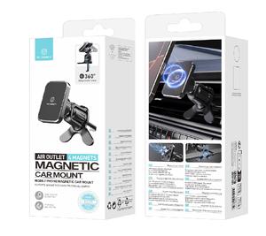 Supports de téléphone mobile pour tableau de bord de voiture Techancy, en plastique ABS magnétique rotatif, robuste et stable, personnalisés 2025 - Product Image 5