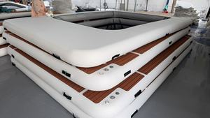 Plateforme flottante sur mesure en Drop Stitch avec <span class=keywords><strong>piscine</strong></span> intérieure en maille pour marinas et clubs nautiques - Product Image 6