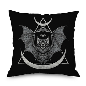 <span class=keywords><strong>Housse</strong></span> de coussin de Tarot noir, taie d'oreiller décorative crâne <span class=keywords><strong>Dragon</strong></span>, <span class=keywords><strong>housse</strong></span> de décoration pour la maison - Product Image 5