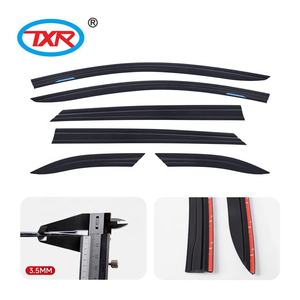 Pare-brise de porte de voiture, déflecteur de <span class=keywords><strong>vent</strong></span>, pare-brise de fenêtre de protection toutes saisons pour MG HS accessoires déflecteurs de fenêtre 2018- - Product Image 6