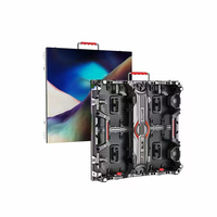P2.5 p3 p4 p3.91 P4.81 Armoire à arc circulaire de location d'intérieur HD led écran d'affichage de fond de scène vidéo