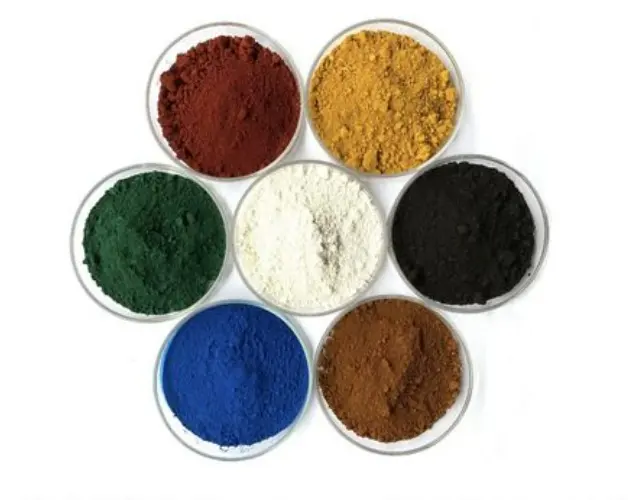 Fábrica directamente pigmento óxido polvo colores revestimiento pintura Fe2o3 pigmento inorgánico OEM