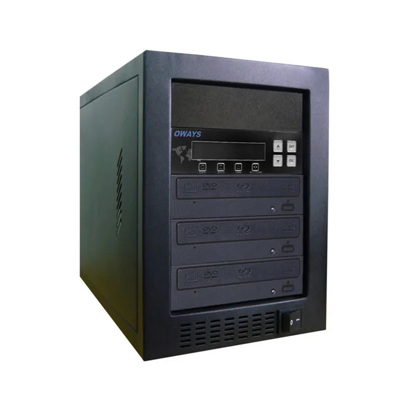 OWAYS-disco duro BDR de 1 a 3, copiadora de CD, quemador de DVD BD (Blu-Ray), versión de máquina de copia, duplicador de DVD
