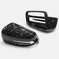 Coques de rétroviseurs latéraux en fibre de carbone sergé brillant personnalisées OEM avec ouvertures intégrées pour garnitures – Coques de rétroviseurs automobiles