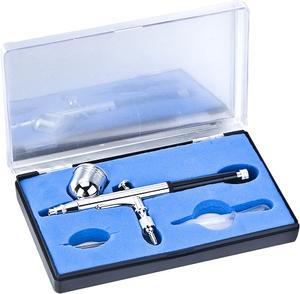 Kit de tatouage à l'aérographe en cuivre AS18K-2 avec alimentation par gravité et pression de piston réglable pour la peinture de portes et les gabarits - Product Image 6