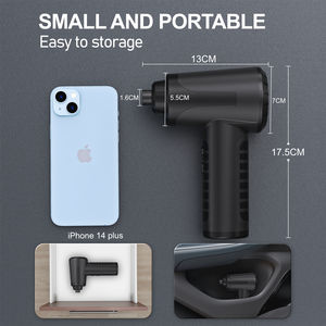 Soffiatore d'Aria <span class=keywords><strong>Elettrico</strong></span> a 3 Velocità, Mini Soffiatore per PC e Computer, Pistola Spolverino Portatile Ricaricabile per Tastiera, Compressore d'Aria Senza Fili - Product Image 6