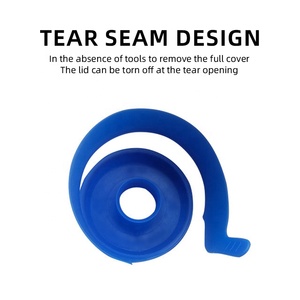 Nuevo diseño personalizado botella de agua tapa 55mm 5 galones tapas de plástico reutilizables 5 galones tapa de agua - Product Image 3