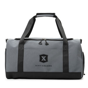 Sac de voyage unisexe personnalisé de grande capacité, sac de sport imperméable, sac à main de sport avec compartiment pour chaussures, compagnon de voyage élégant - Product Image 1
