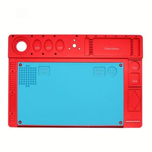 Plataforma base de microscopio FIX265, alfombrilla de silicona resistente a altas temperaturas, electrónica de precisión para herramienta de reparación de teléfonos móviles - Product Image 2