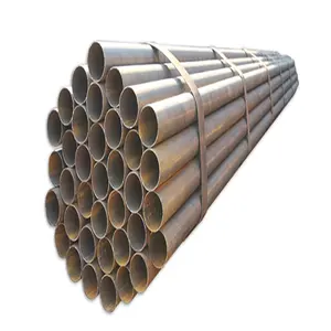 Astm A269 270 600mm Q235 sıcak daldırma galvanizli yuvarlak paslanmaz çelik kaynaklı boru